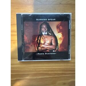 Burning Spear Rasta Business (CD, 1995) Reggae Music Roots 90s‎